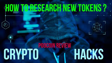 How to research new coin/tokens on Poocoin. What is Poocoin?