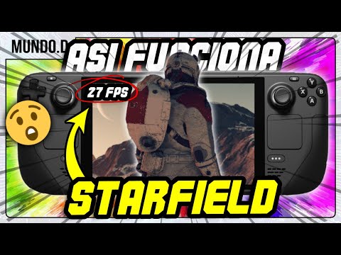 🔴ASÍ funciona STARFIELD en STEAM DECK - 1 hora Gameplay