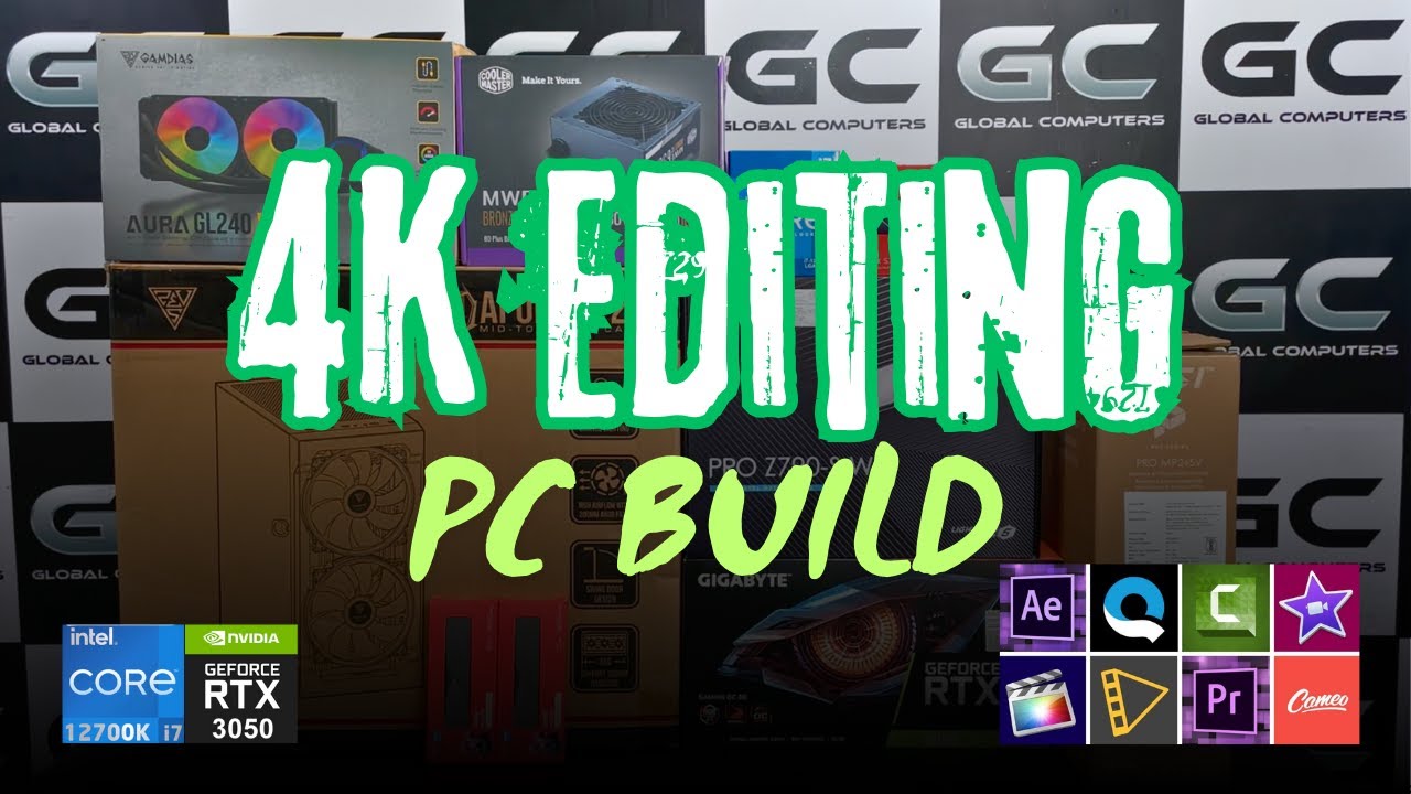 Ultimate 4K Video Editing PC Build 2024 | Intel i7-12700K