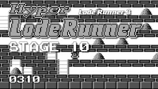 Lode Runner 3 - Stage 10 [0310]