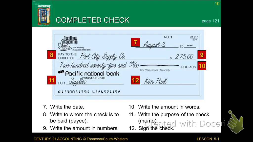 5 1 Checking Accounts YouTube 5 1 Checking Accounts YouTube