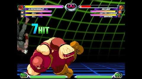 MvC2: Juggernaut - 2x Zombie 4x Juggernaut Punch combo