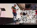 O praise the name  crown him  electric guitar  inear mix  upperroom sunday morning gathering