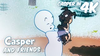 Casper's Muddy Friend | Casper and Friends in 4K | 1 Hour Compilation | Cartoon for Kids