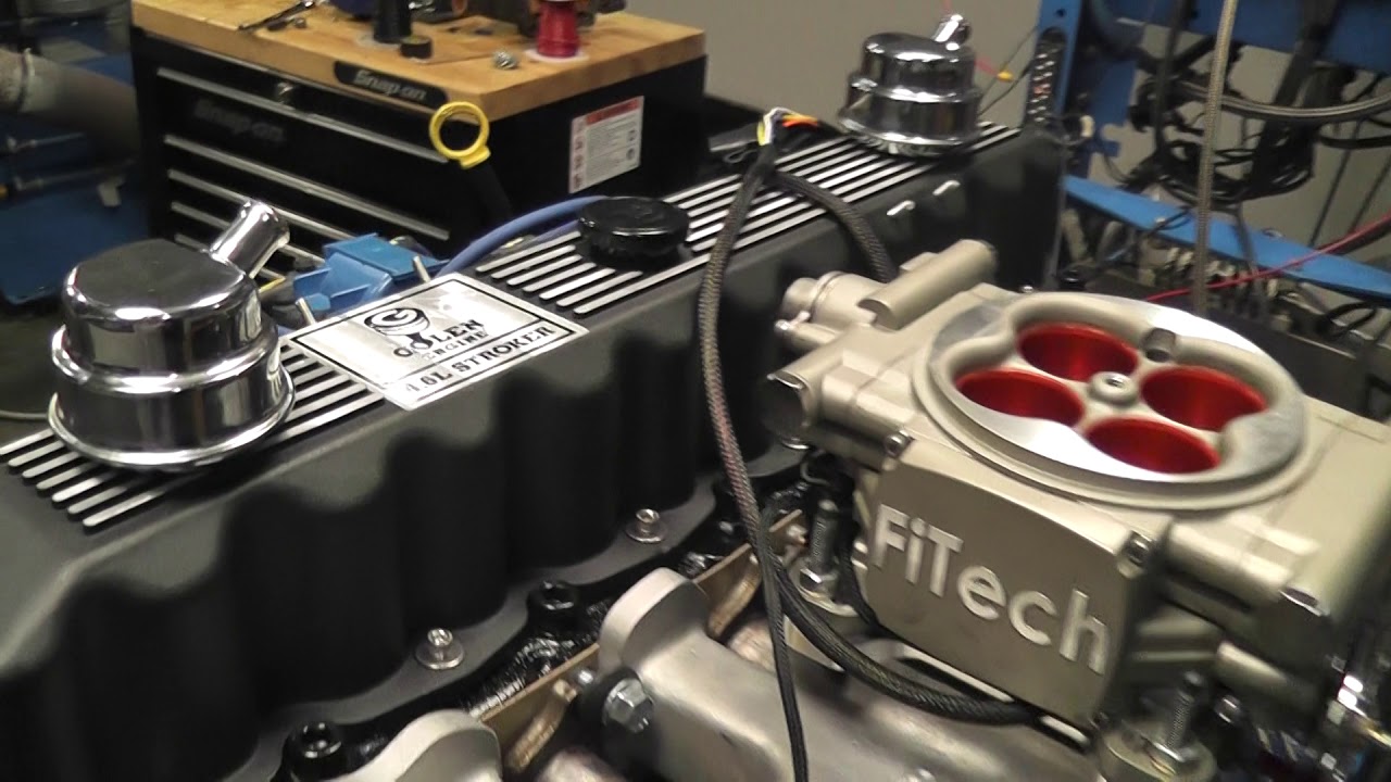 Golen Engine 4.6 Jeep Stroker Dyno for Paul Lang - YouTube