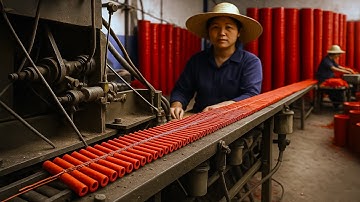 Inside a Chinese Firecracker Factory | How Fireworks Are Really Made!