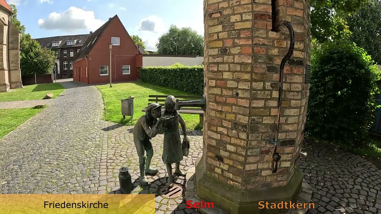 Stadt Selm Kreis Unna  // Radwandern Videomaterial zur Strecke kein Film