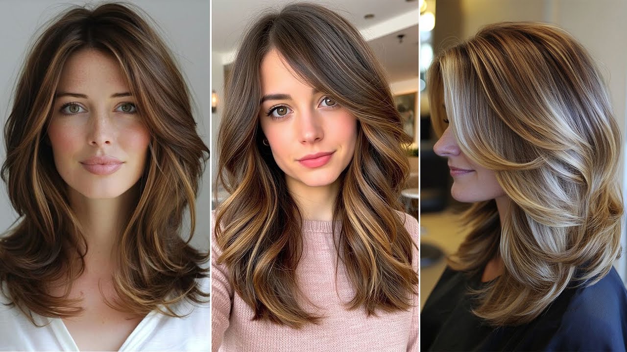 Layered Bob Hairstyles Trendsetting Haircuts For Wavy Hair Layered Bob With Side  Swept Bangs - YouTube, image size:1280x720