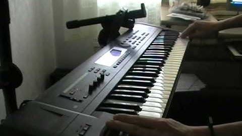 The shattered fortress keyboard solo.