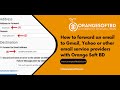 How to forward an email to Gmail, Yahoo or other email service providers with Orange Soft BD