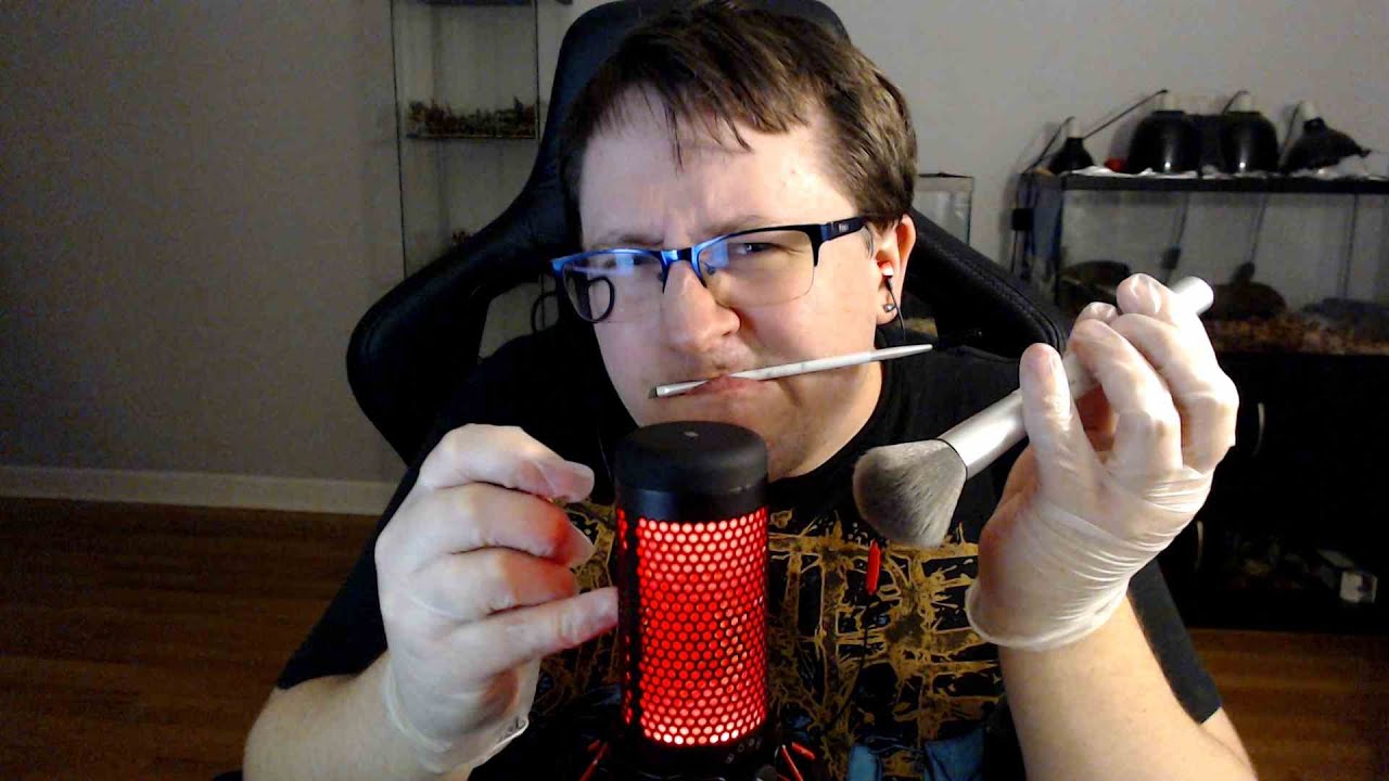 Mic Clearing ASMR Quadcast Hyper X