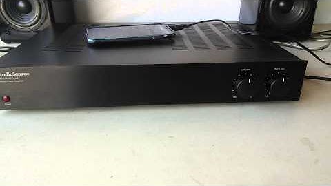 AudioSource Model AMP One/A Stereo Amplifier Demo