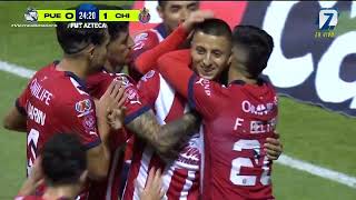 Gol de Roberto Alvarado | Puebla 0-1 Chivas | Liga BBVA MX | Apertura 2023 - Jornada 13