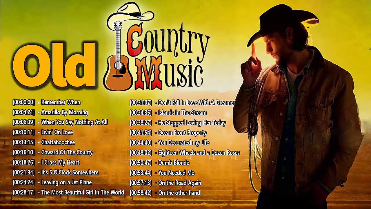 Best Old Country Songs Of All Time - Classic Counry Songs 60's 70's 80 ...