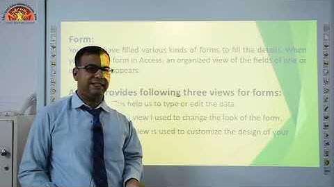 Class 8 Computer Ch 4 Working with Queries, forms and Reports{ Part   2}