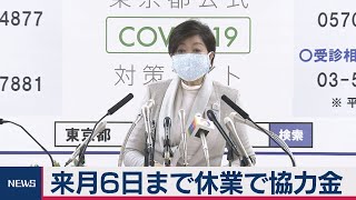 4月16日～5月6日まで休業で協力金支給で調整 東京都
