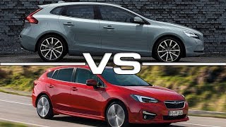 2017 Volvo V40 vs 2018 Subaru Impreza