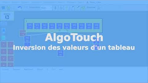 Programme AlgoTouch qui inverse les valeurs d