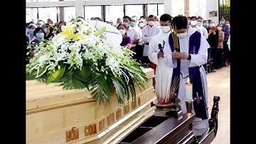 NGHI THỨC TIỄN BIỆT CHA GIUSE TRẦN NGỌC THANH OP, CỦA ANH EM TỈNH DÒNG ĐAMINH VN TẠI TV THÁNH MARTIN