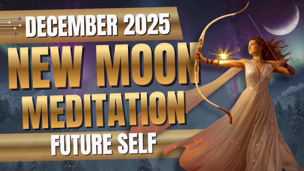 December 2025 Sagittarius New Moon Meditation | Guided Manifestation ...