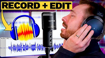 How to Record and Edit Your Voice in Audacity | FREE Recording & Editing Software | USB Mic Example