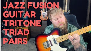 Jazz Fusion Triad Pairs Tritone Scale For Guitar