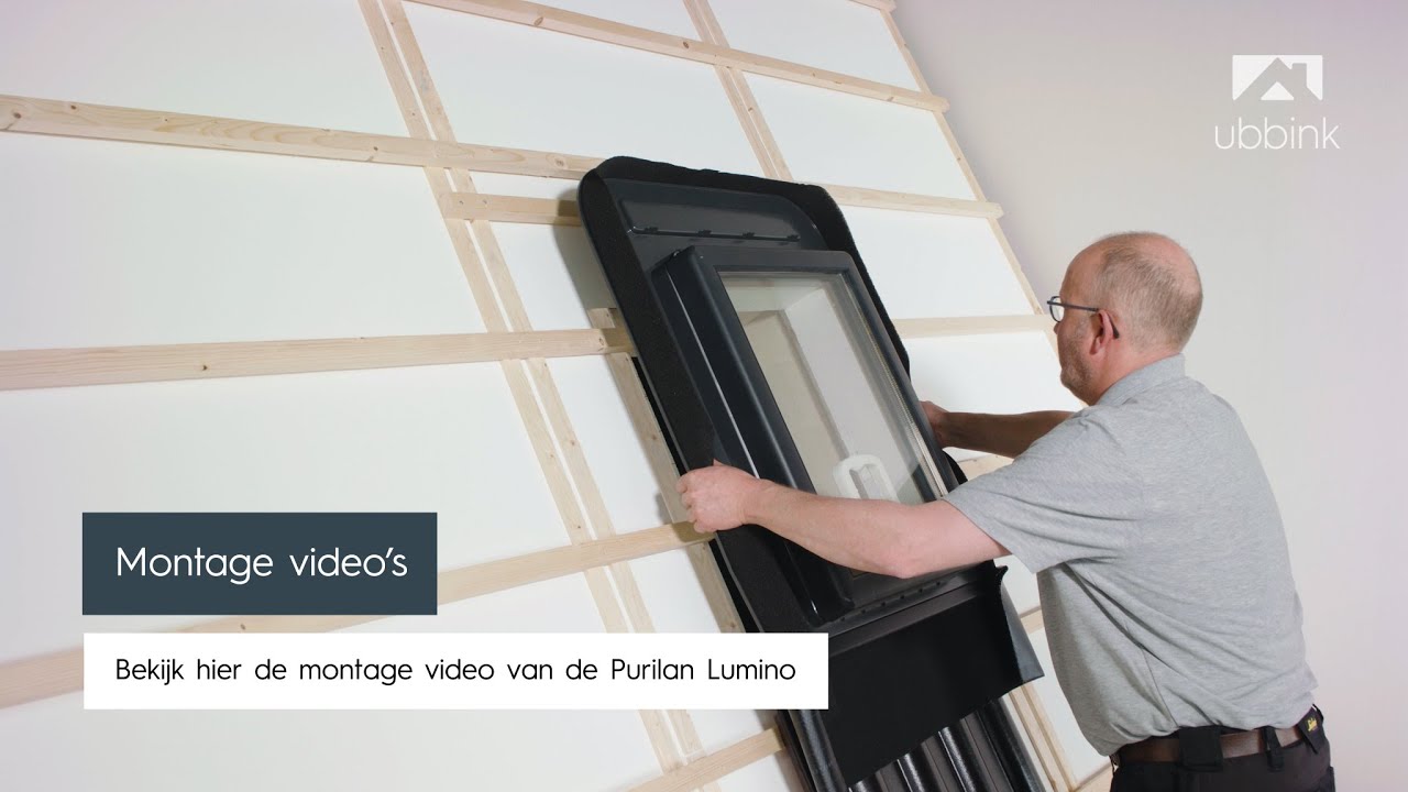 Montage video Ubbink Purilan Lumino - dakraam