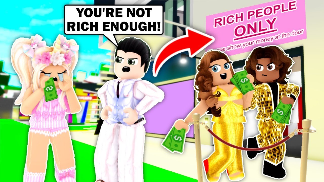 Rich People ONLY Club In Brookhaven! (Roblox) - YouTube