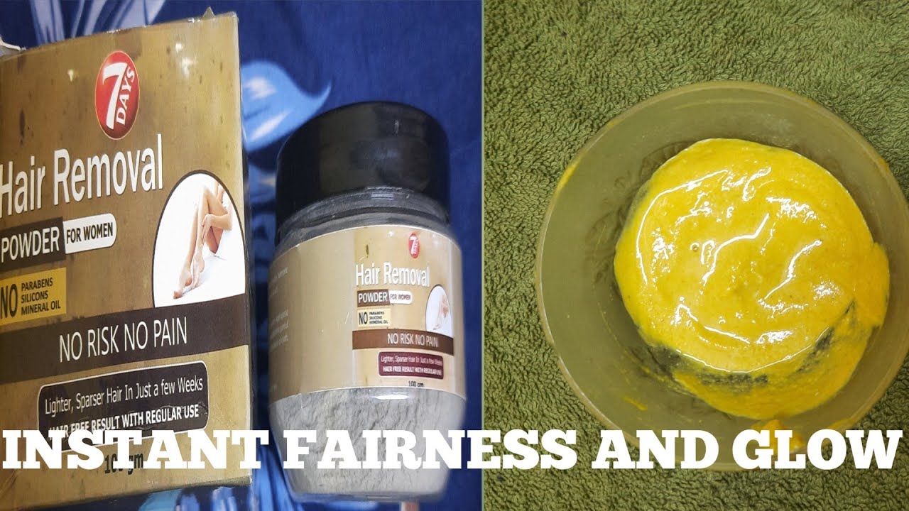 Easy hair removal at HOME within 10 mints Gram Flour Face pack for