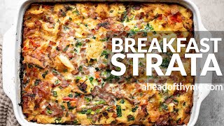 Breakfast Strata