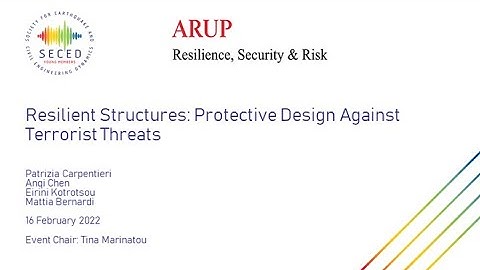 Resilient Structures: Protective Design Against Terrorist Threats