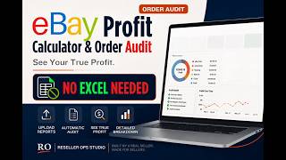 eBay Profit Calculator & Order Audit | See Your True Profit