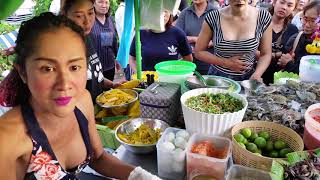 Missbeer Raw  Spicy Seafood Mango Salad Thailand คลิปเจ้เบียร์ ยำซาเลังยุคแรก ยำสู้ชีวิต เจ้เบียร์