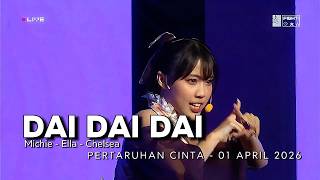 Jkt48  Dai Dai Dai michie  Ella  Chelsea  Pertaruhan Cinta  01 April 2026