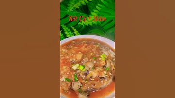 Cách làm CÁ THU SỐT CÀ CHUA thơm ngon hấp dẫn #shorts