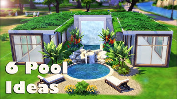 6 Cool Pool Ideas, Tips, Tricks and Hacks in the Sims 4 🌊