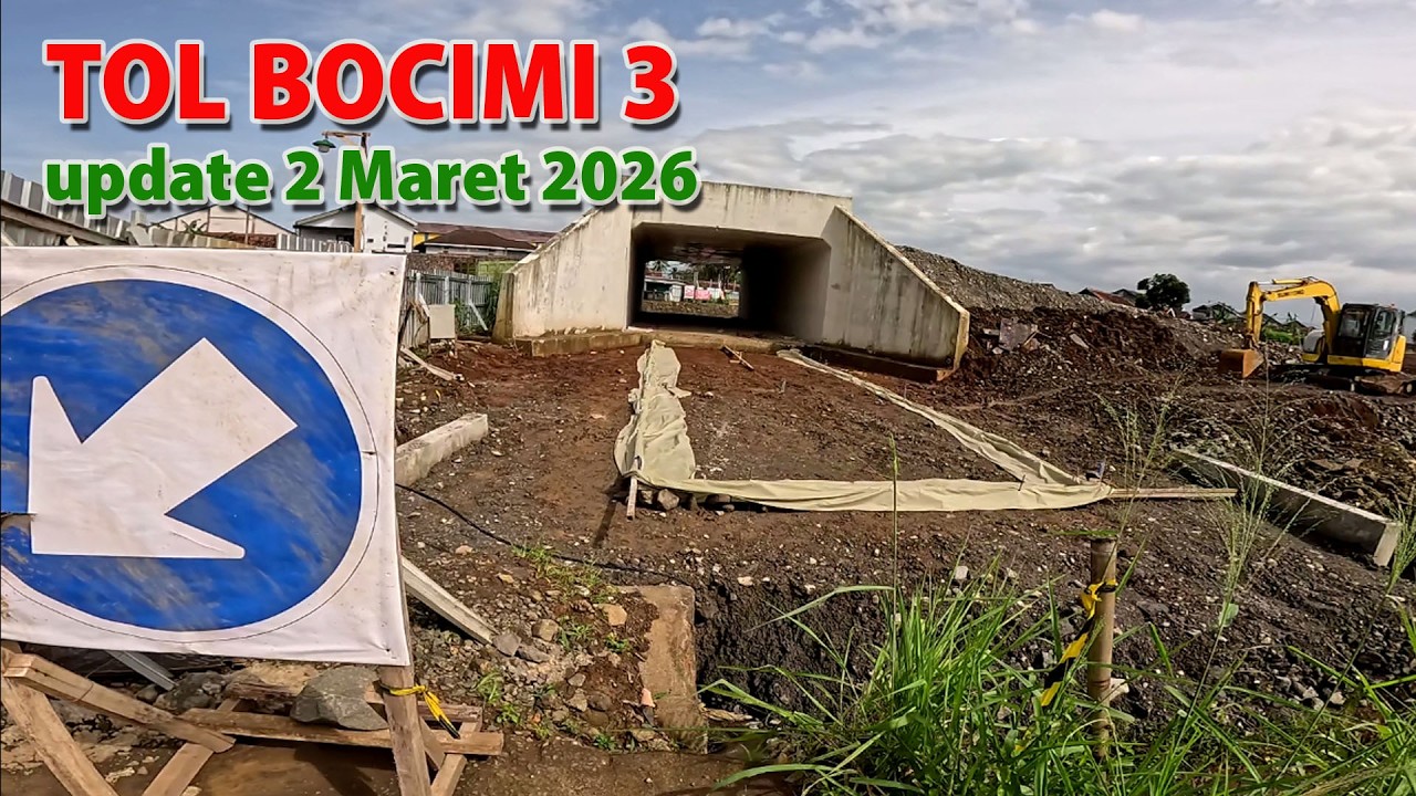 Update Tol Bocimi 3, progress pengerjaan di Cibolang & Kutasirna