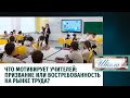 Что мотивирует учителей: призвание или востребованность на рынке труда? «Школа»