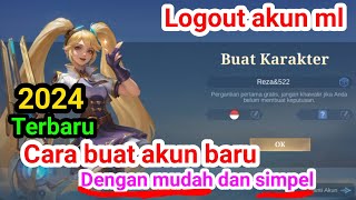 CARA MEMBUAT AKUN BARU MOBILE LEGENDS TANPA HAPUS DATA - cara buat akun baru mobile legend