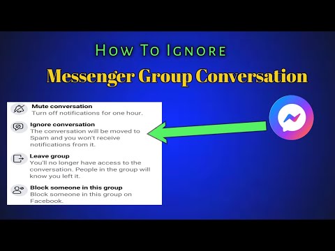 How to Ignore Messenger Group Conversation