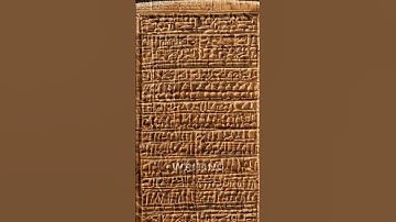 The Birth of Writing: Sumerian Cuneiform