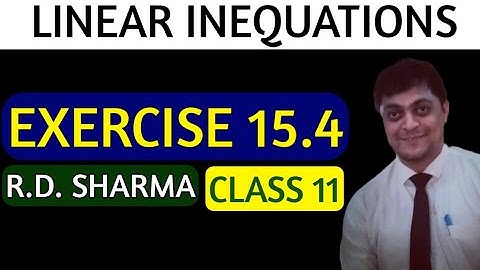 how many litres of water will have to be added to 1125 | rd sharma exercise 15.4 linear inequality
