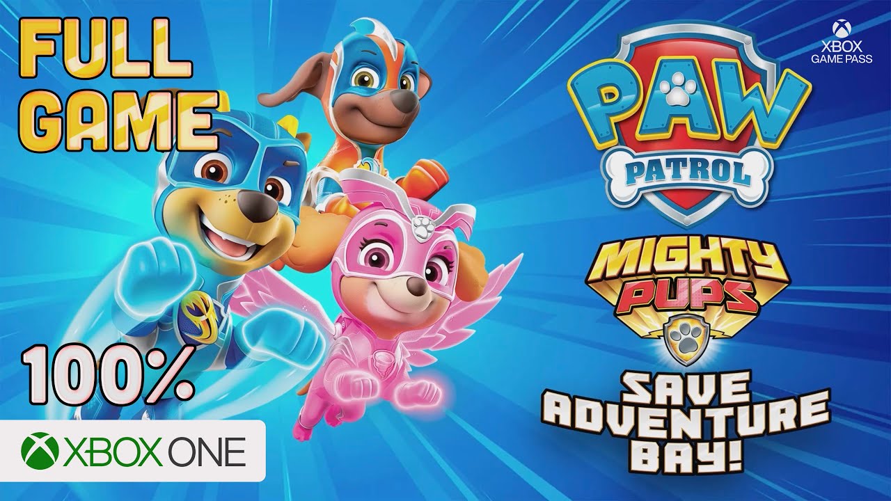 Paw Patrol Mighty Pups Save Adventure Bay Xbox One Mighty Pups
