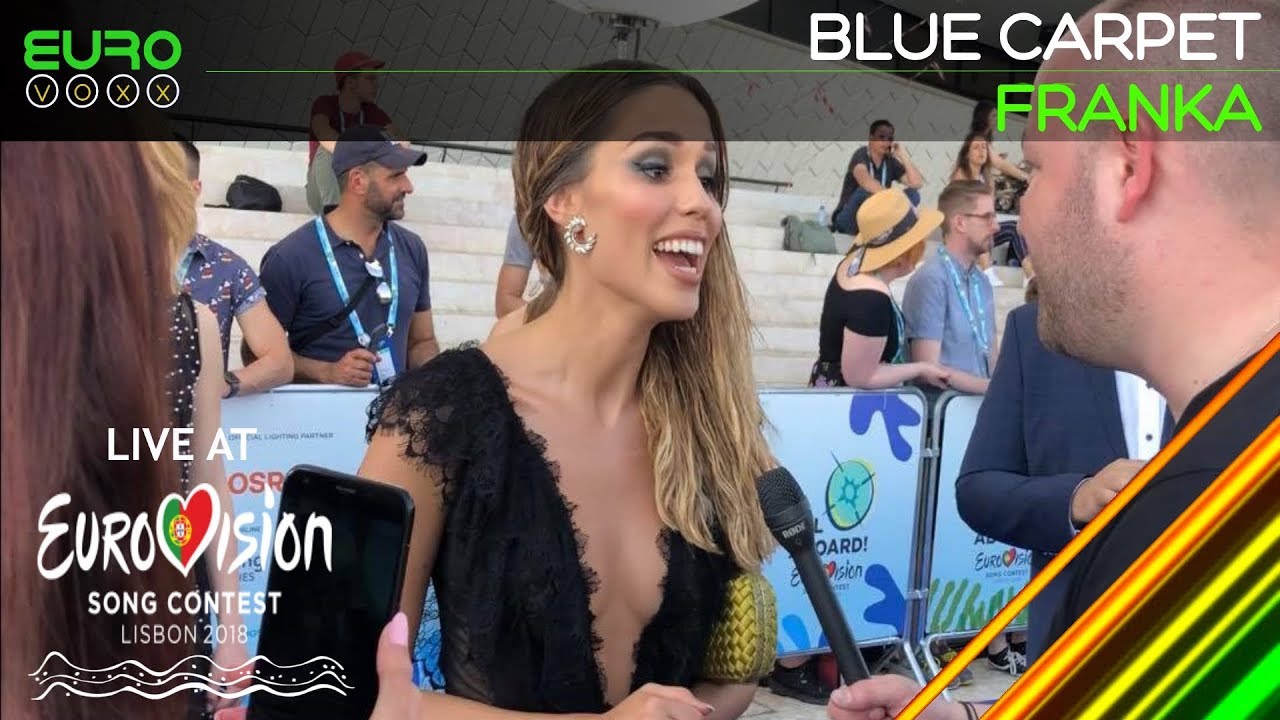 Franka (Eurovision Blue Carpet interview) | Croatia Eurovision 2018