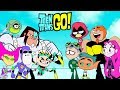 Teen titans go vs the hive 5 cartoon character swap  setc