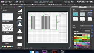 Shape Colors, and Borders in ConceptDraw DIAGRAM  on macOS