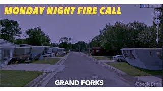 Monday Night Grand Forks Fire Call