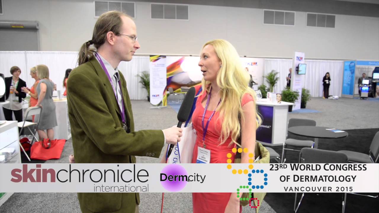 Talking with Derm City - Networking at WCD 2015 - Kristina Collins from Texas, USA