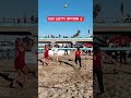 THE LEFT ATTACKER SIDES OUT FOR THE USC BEACH VOLLEYBALL POINT! ❤️