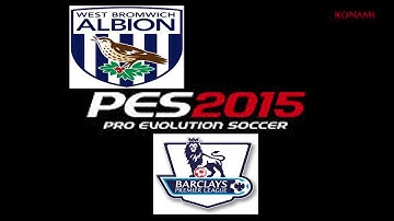 WEST BROM kits PES 2015